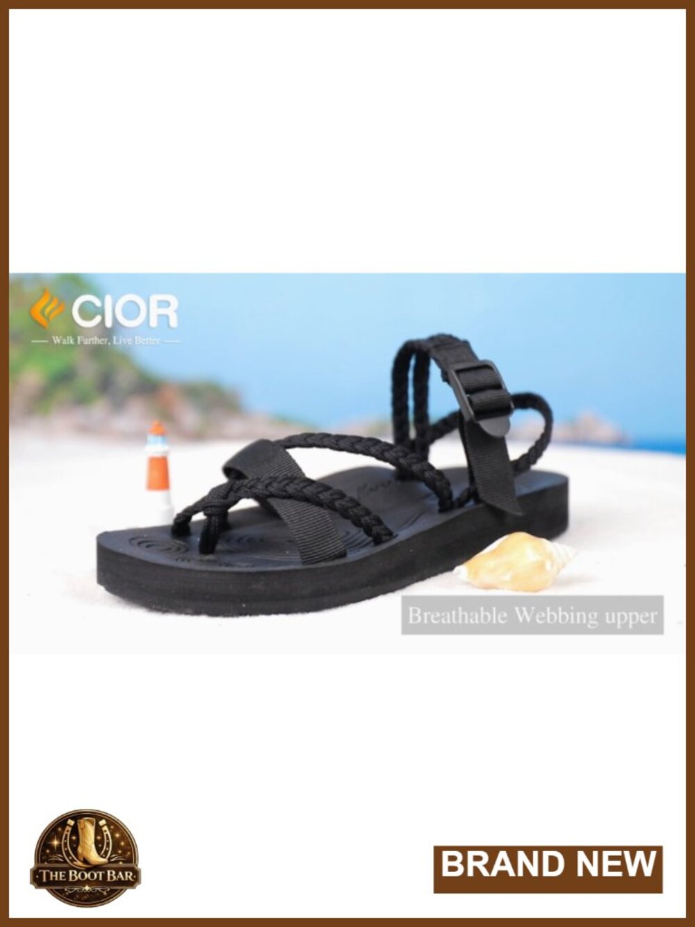 Women's Sport Sandals with Arch Support Yoga Mat Insole Lightweight Water Shoes - Picture 6 of 6